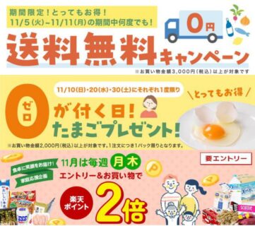 両備まごころネットスーパー【藤田店・泉田店】11月お得な情報お届け