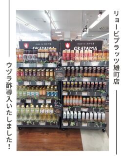 【ご好評につき】リョービプラッツ雄町店ウヅラ酢導入いたしました